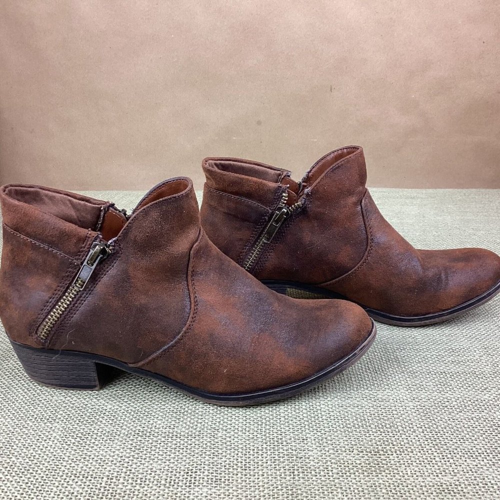 American Rag Faux Leather Ankle Booties